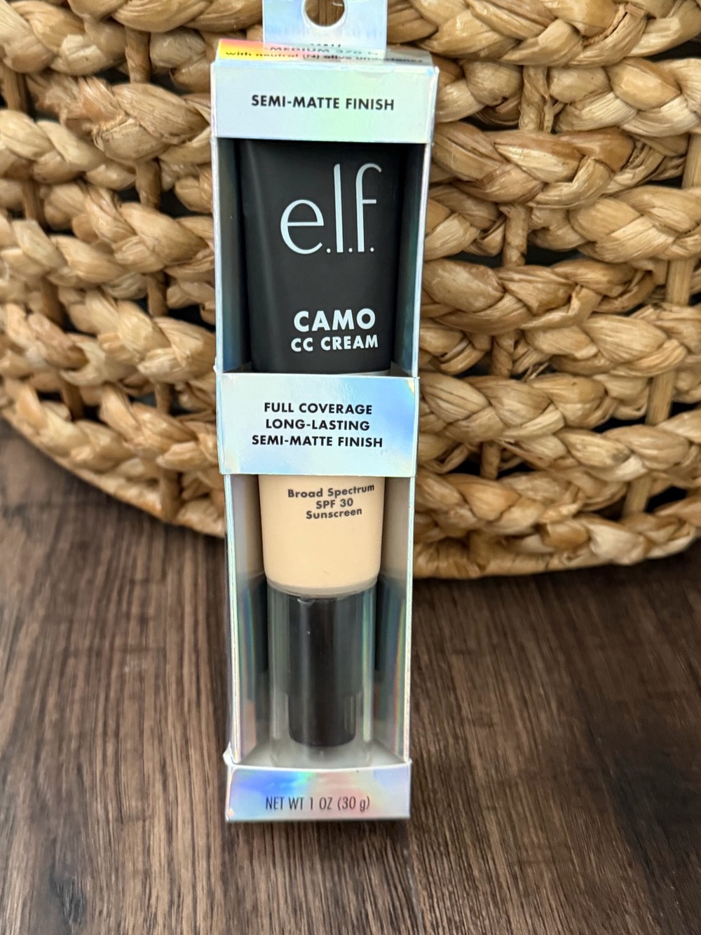 e.l.f. Camo CC Cream 370N - Medium (Natural Finish) semi matte new